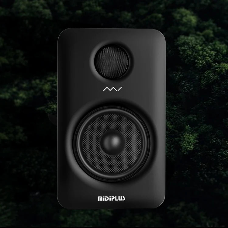 MIDIPLUS MI5 V2 5-Inch Studio Monitoring Audio Stereo Monitor Speaker Active Bluetooth Bookshelf Speaker for Music Producers