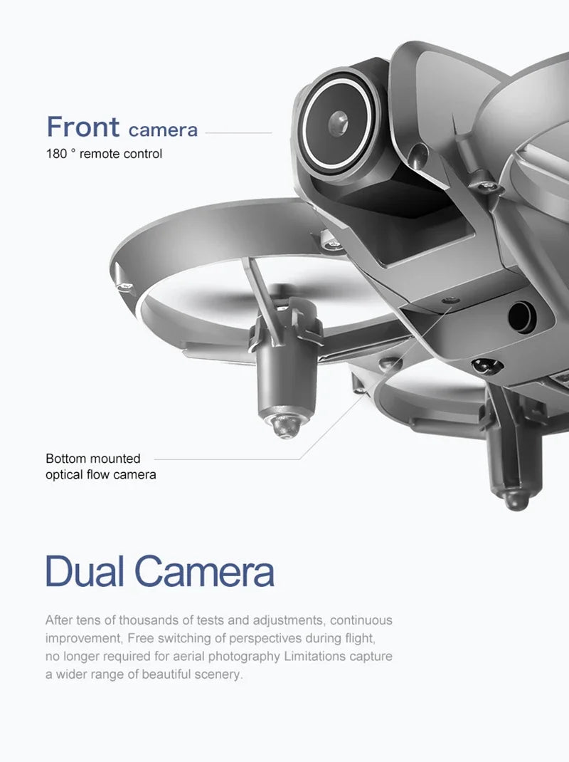 Lenovo D16 Drone 8K Aerial GPS Avoidance Bushless Motor Drone Electric Adjustment HD Profesional Dual-camera Optical Flow
