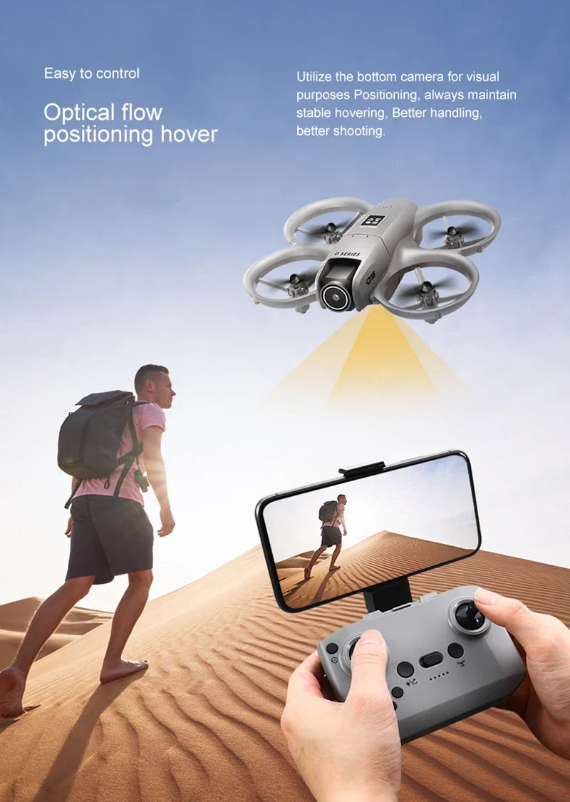 Lenovo D16 Drone 8K Aerial GPS Avoidance Bushless Motor Drone Electric Adjustment HD Profesional Dual-camera Optical Flow