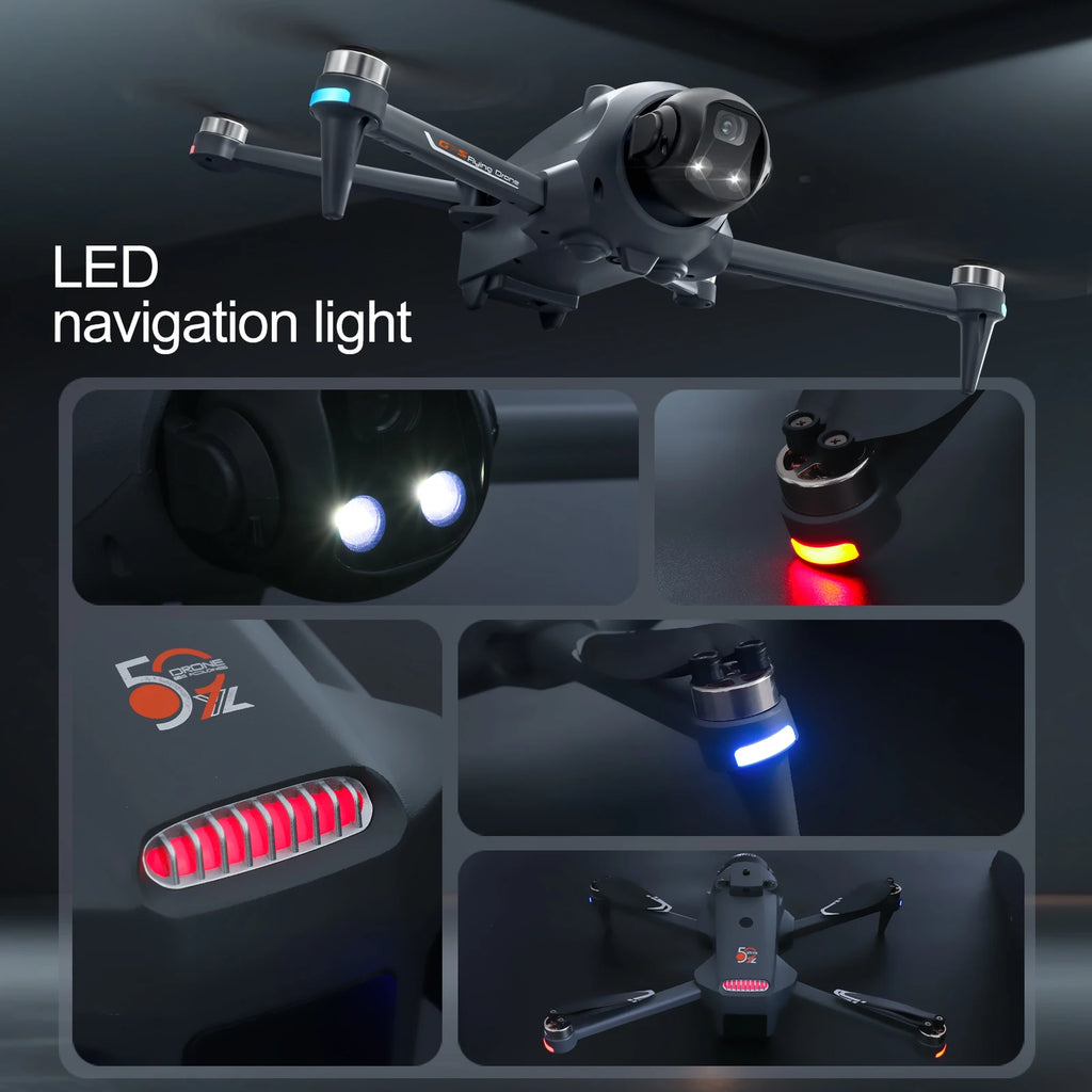 2026 YL059 GPS Drone Gimbal HD Camera 5G WIFI Large Screen Remote  20min Flight Professional Foldable Brushless RC Quadcopter