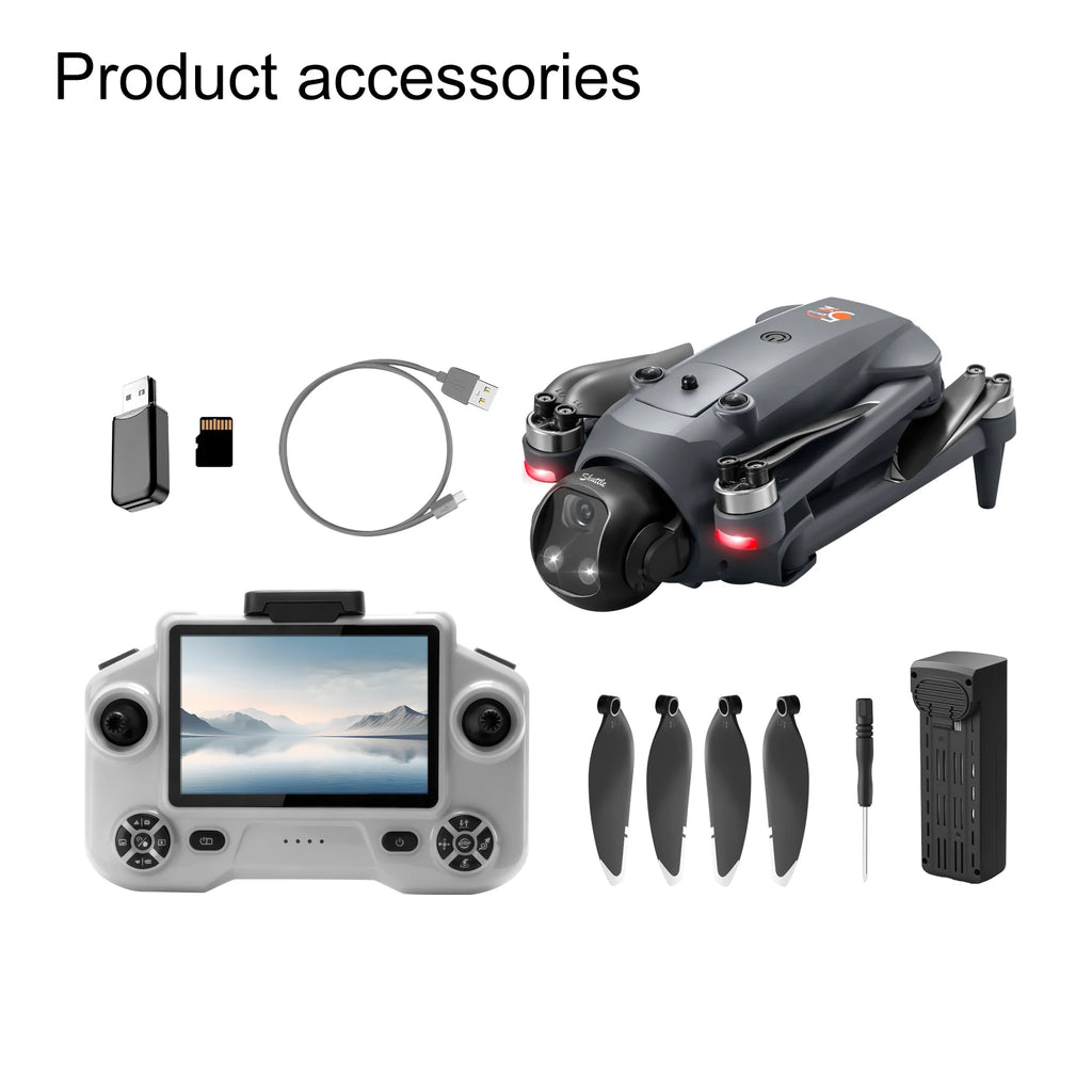 2026 YL059 GPS Drone Gimbal HD Camera 5G WIFI Large Screen Remote  20min Flight Professional Foldable Brushless RC Quadcopter