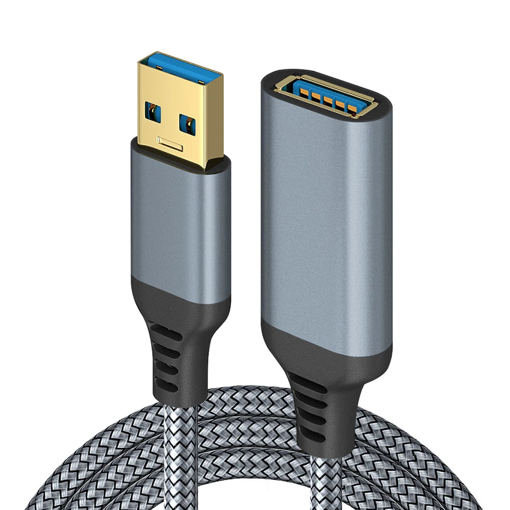 Gold plated High quality USB Extension Cable Type A Male to FeMale USB 3.0 Extender For Hard Disk Flash drive TV USB3.0 2M 3M 5M