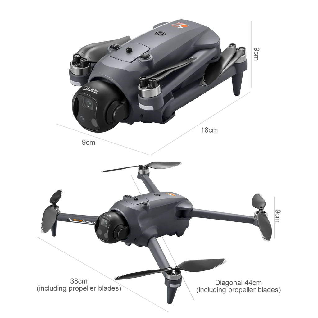 2026 YL059 GPS Drone Gimbal HD Camera 5G WIFI Large Screen Remote  20min Flight Professional Foldable Brushless RC Quadcopter