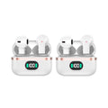 One Pair Wireless Earbuds Boasting Sleek Semi-in-ear Design Endurance Battery Display Bluetooth 5.3 Headphones for Active