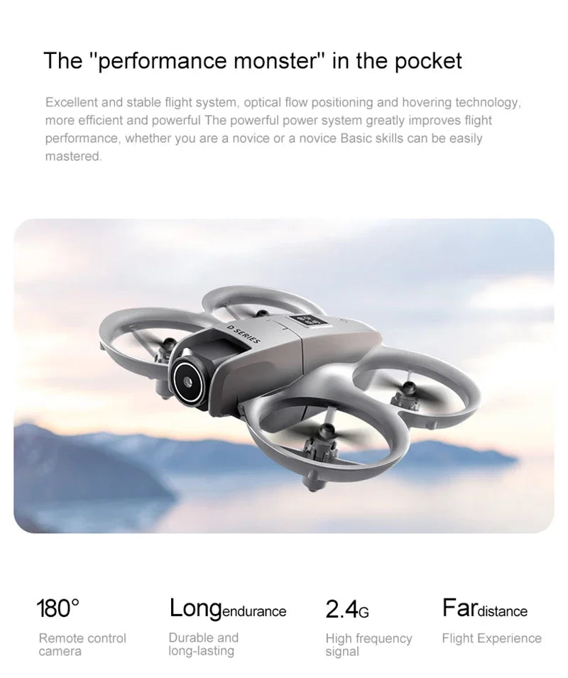 Lenovo D16 Drone 8K Aerial GPS Avoidance Bushless Motor Drone Electric Adjustment HD Profesional Dual-camera Optical Flow